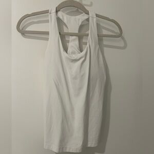 CRZY YOGA White Tank